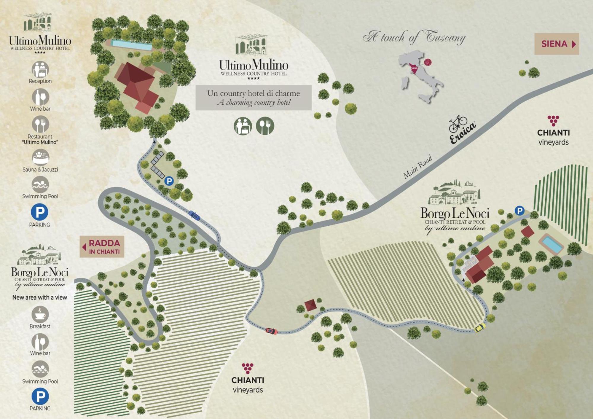 Hotel Borgo Le Noci Chianti Retreat & Pool 3*